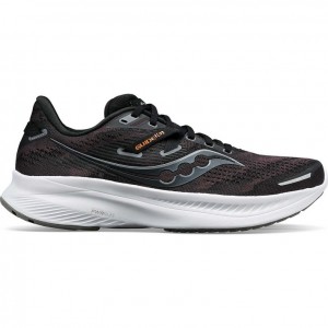 Buty do Biegania Saucony Guide 16 Wide Męskie Czarne | PL-UNBPA