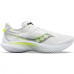 Buty do Biegania Saucony Kinvara 14 Męskie Białe | PL-FDRKL