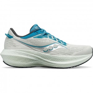 Buty do Biegania Saucony Triumph 21 Damskie Białe | PL-BCOYQ