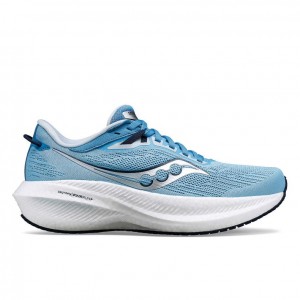 Buty do Biegania Saucony Triumph 21 Damskie Niebieskie | POLSKA-IZFQU