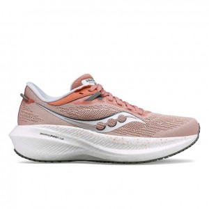 Buty do Biegania Saucony Triumph 21 Wide Damskie Różowe | POLSKA-PSVJO