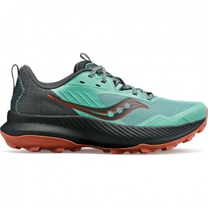 Buty do Biegania w Terenie Saucony Blaze TR Damskie Turkusowe | PL-UOWSD