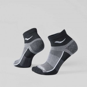 Skarpetki Saucony Inferno Quarter 3-Pack Damskie Czarne | POLSKA-DOETU