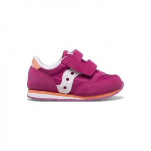 Trampki Saucony Baby Jazz Hook & Loop Małe Dziecko Fuksja | PL-BTCJA