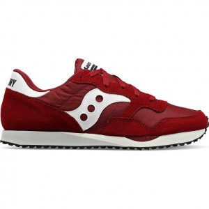 Trampki Saucony DXN Damskie Bordowe | PL-LUSZC