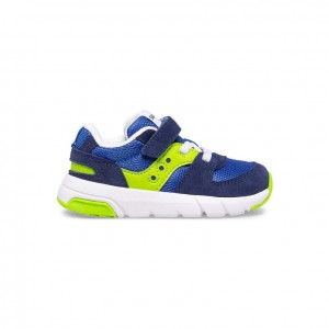 Trampki Saucony Jazz Lite 2.0 Małe Dziecko Niebieskie Zielone | PL-PQXZG