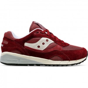 Trampki Saucony Shadow 6000 Damskie Bordowe | POLSKA-SNBTZ