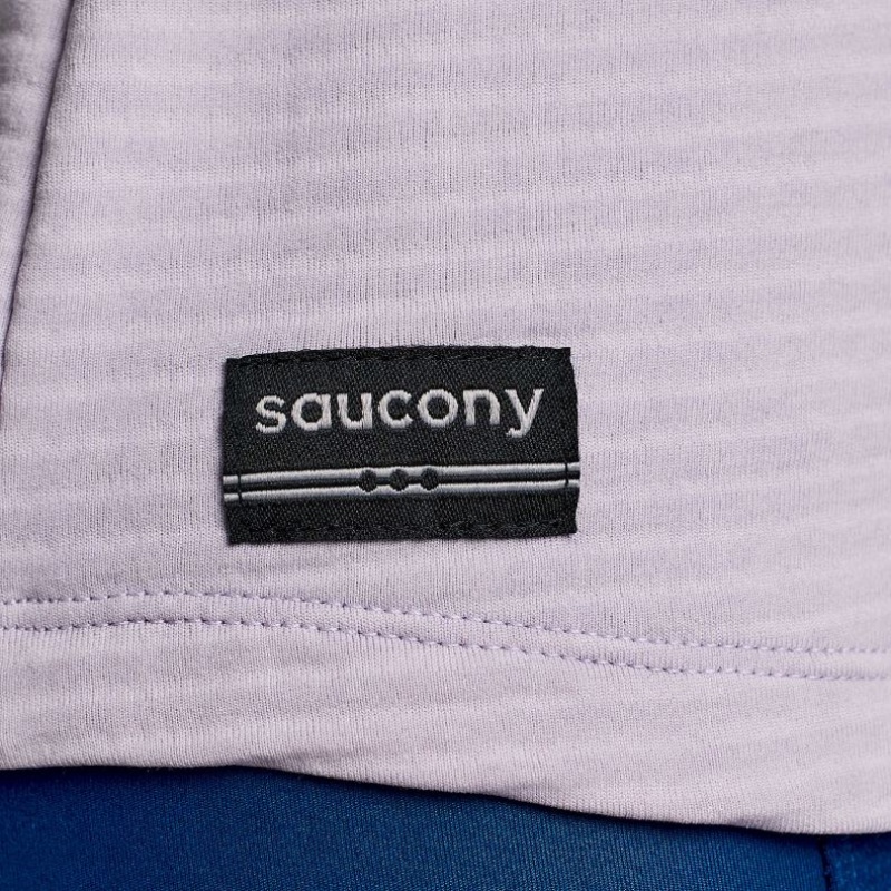 Bluza Saucony Triumph 3D Crew Damskie Fioletowe | PL-OHKJM