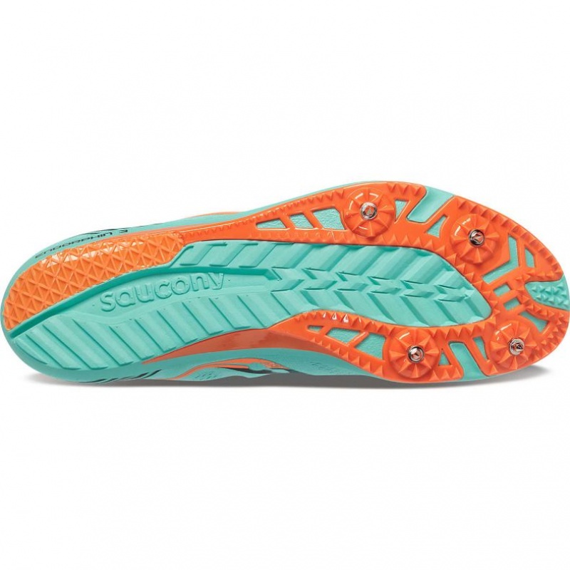 Buty Kolce Lekkoatletyczne Saucony Endorphin 3 Damskie Turkusowe | PL-LENVA