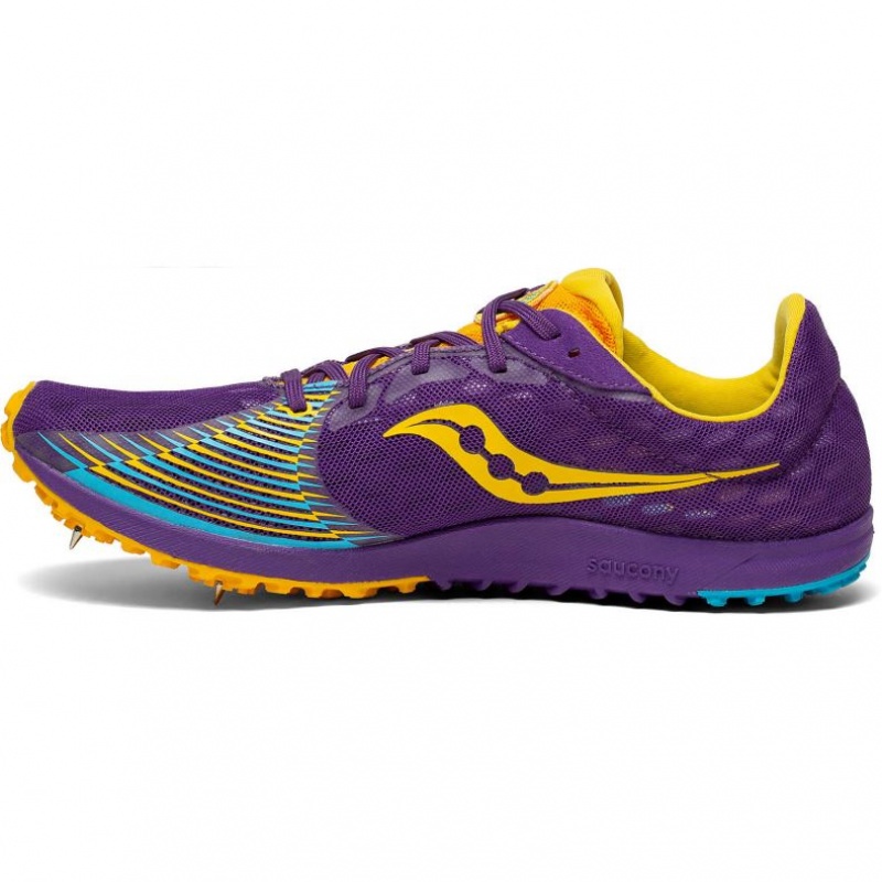 Buty Kolce Lekkoatletyczne Saucony Kilkenny XC9 Damskie Fioletowe | PL-UPWZF