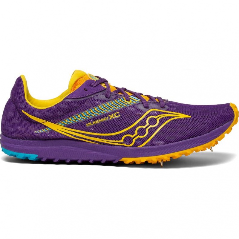 Buty Kolce Lekkoatletyczne Saucony Kilkenny XC9 Damskie Fioletowe | PL-UPWZF