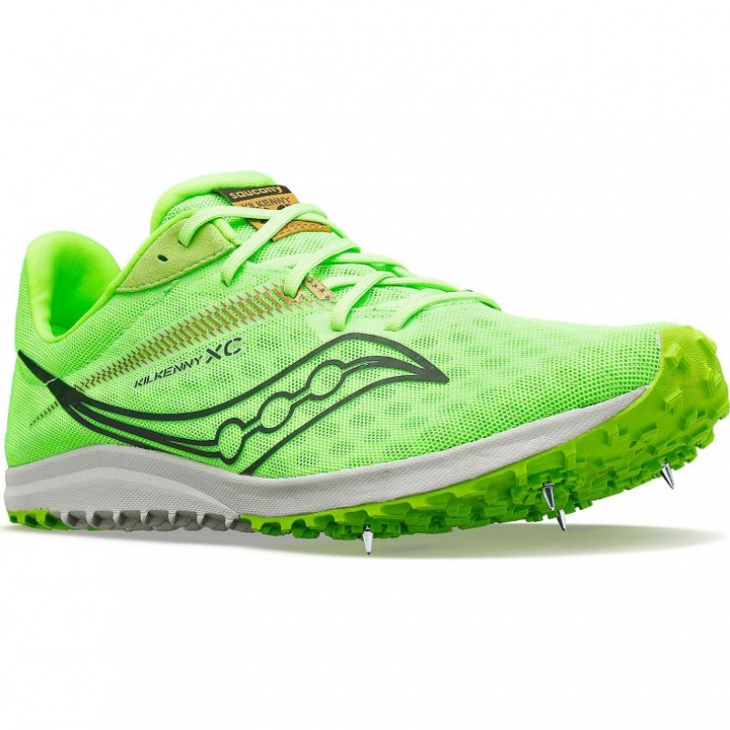 Buty Kolce Lekkoatletyczne Saucony Kilkenny XC9 Damskie Zielone | POLSKA-HZBMP