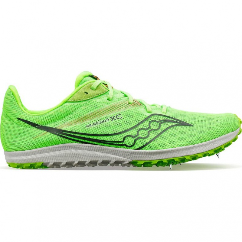 Buty Kolce Lekkoatletyczne Saucony Kilkenny XC9 Damskie Zielone | POLSKA-HZBMP