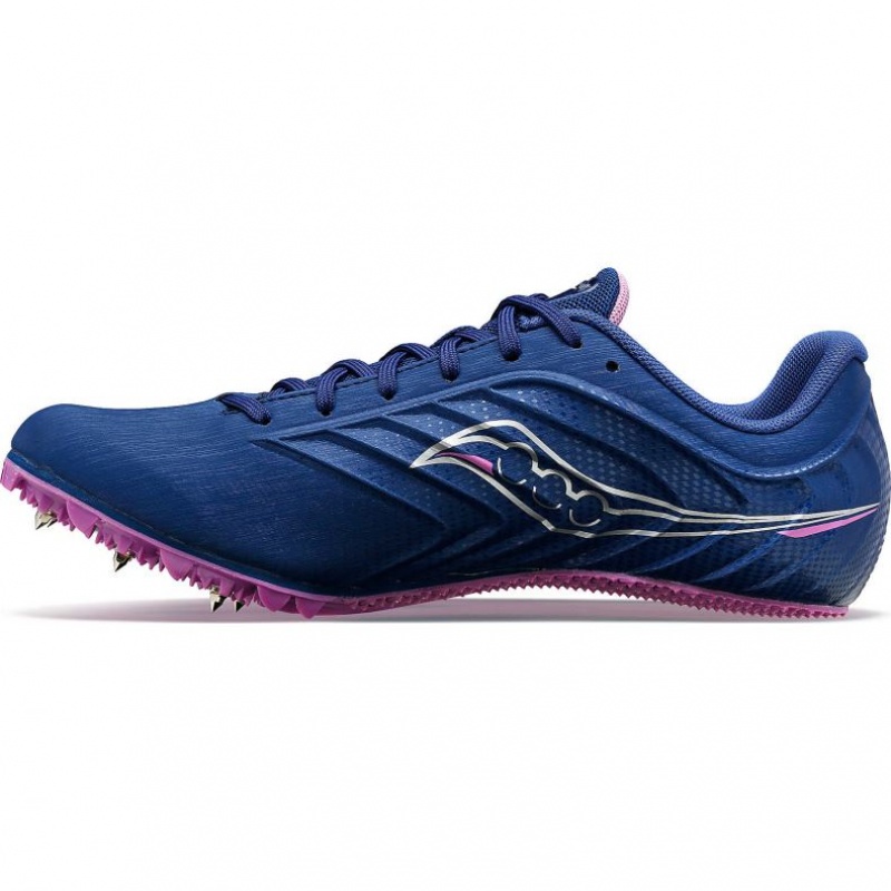 Buty Kolce Lekkoatletyczne Saucony Spitfire 5 Damskie Indygo | PL-JGUEF