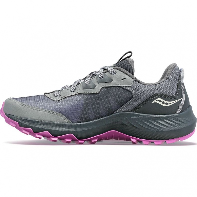 Buty do Biegania Saucony Aura TR Wide Damskie Szare | PL-PFQGM