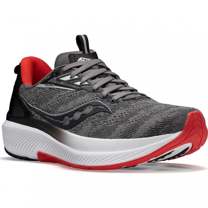 Buty do Biegania Saucony Echelon 9 Męskie Szare | PL-THBUY