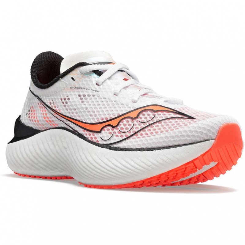 Buty do Biegania Saucony Endorphin Pro 3 Męskie Białe | PL-NZSBE