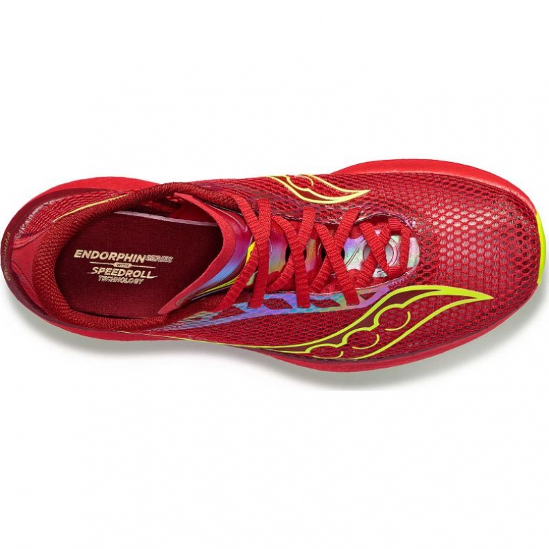 Buty do Biegania Saucony Endorphin Pro 3 Męskie Czerwone | PL-MOIKL