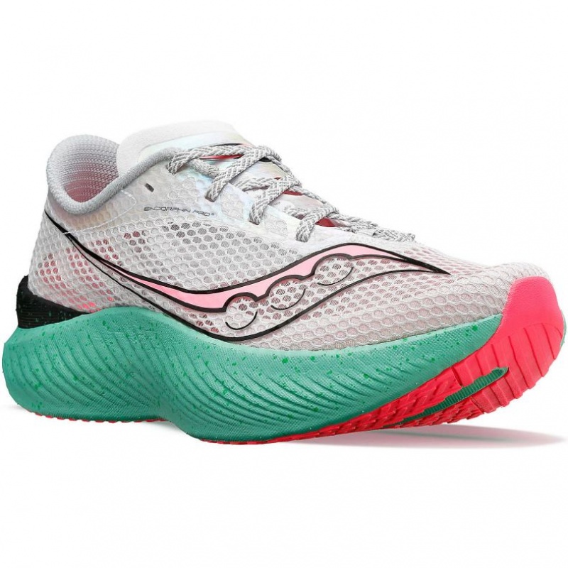 Buty do Biegania Saucony Endorphin Pro 3 Damskie Białe | POLSKA-HKMPD