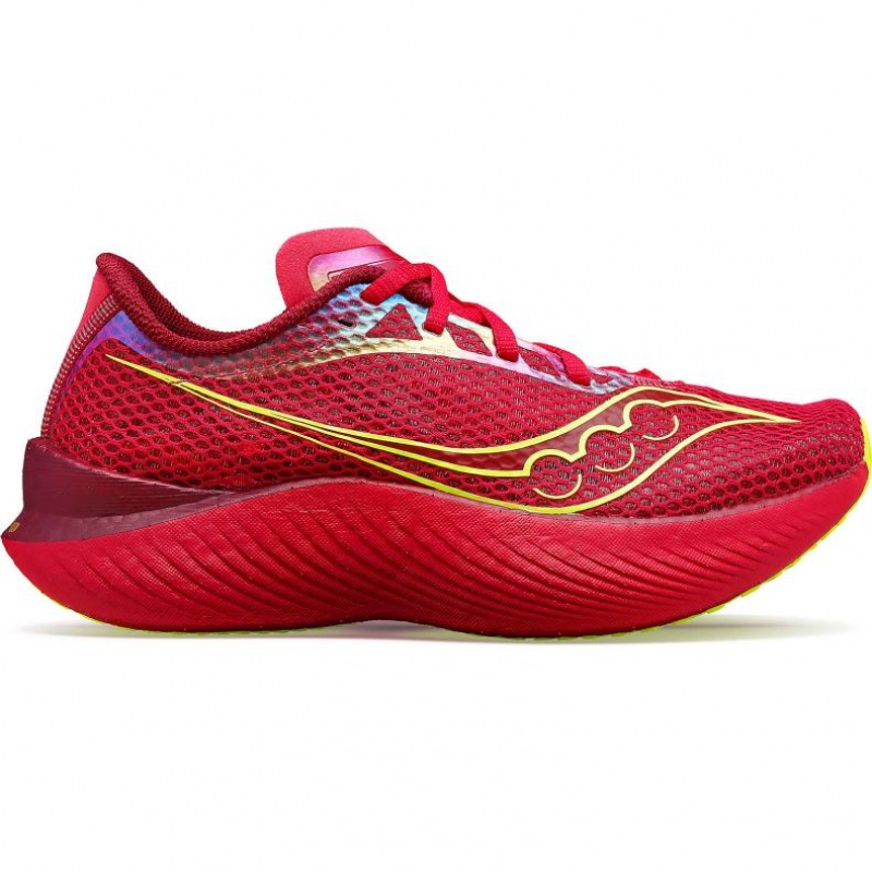 Buty do Biegania Saucony Endorphin Pro 3 Damskie Czerwone | POLSKA-MBDFO