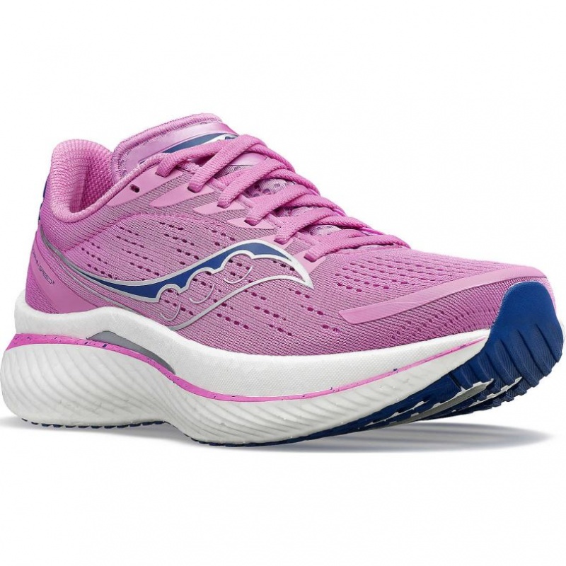 Buty do Biegania Saucony Endorphin Speed 3 Damskie Fioletowe | POLSKA-KSPON