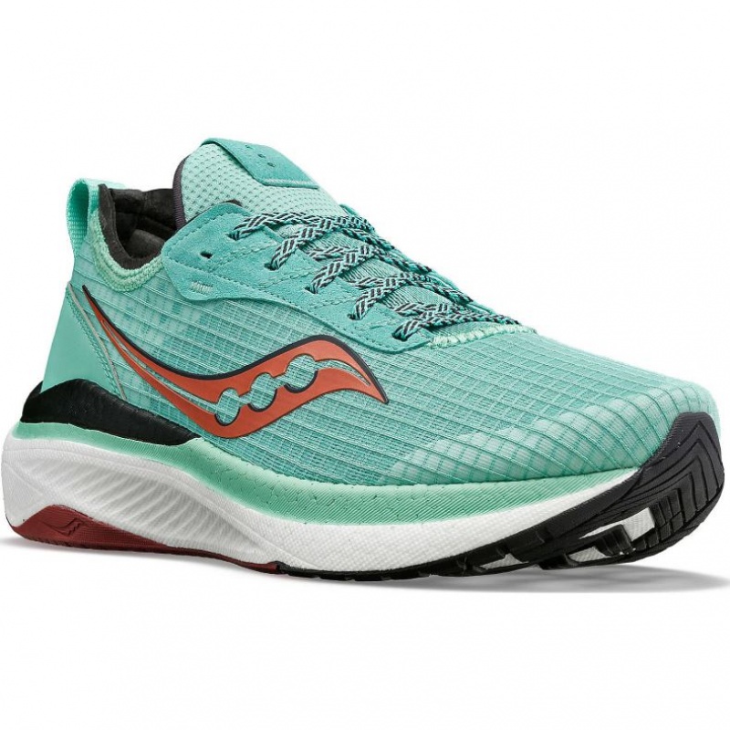 Buty do Biegania Saucony Freedom Crossport Damskie Turkusowe | PL-MDGWF