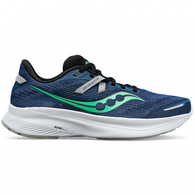 Buty do Biegania Saucony Guide 16 Męskie Niebieskie | PL-CKQMX