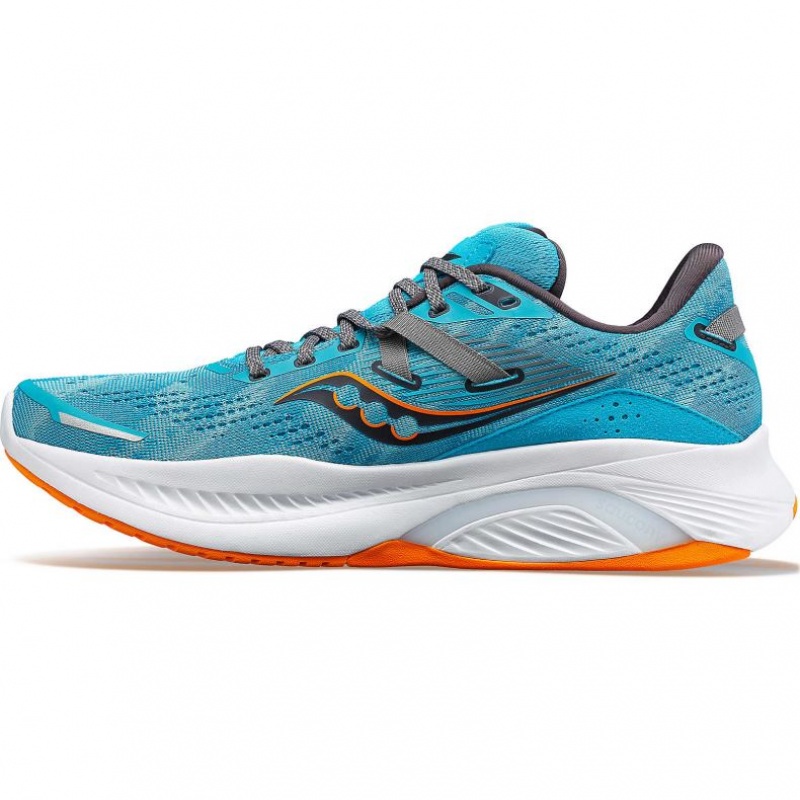 Buty do Biegania Saucony Guide 16 Wide Męskie Turkusowe | POLSKA-BYQWG