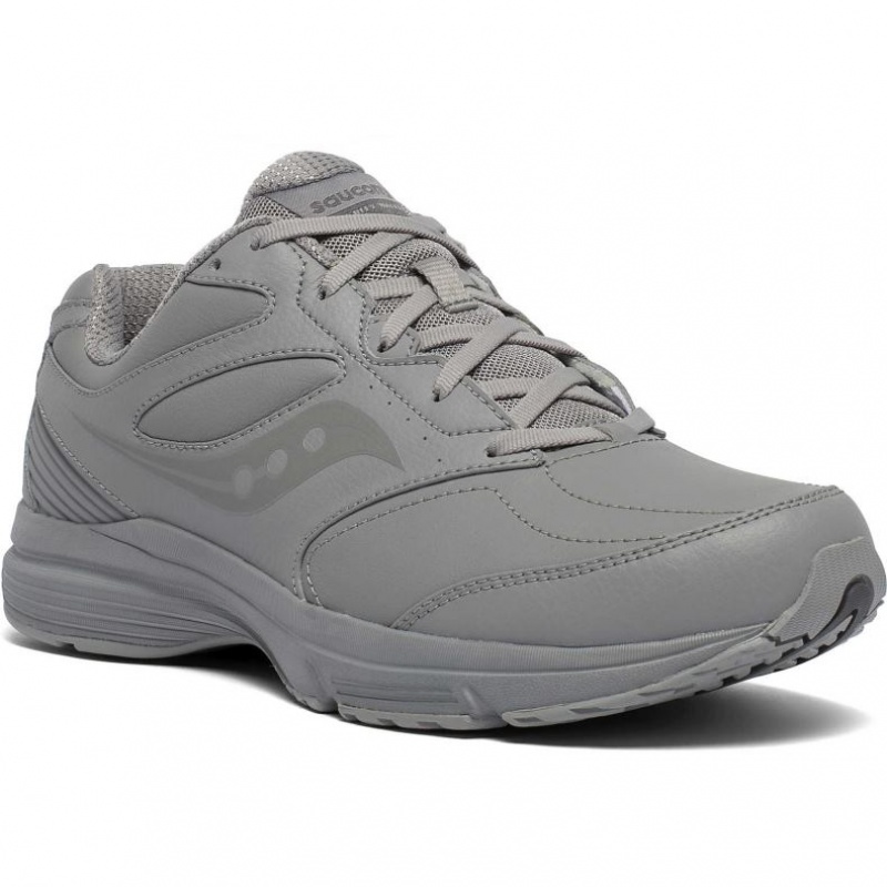 Buty do Biegania Saucony Integrity Walker 3 Wide Męskie Szare | PL-MFPDB