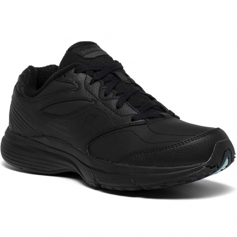 Buty do Biegania Saucony Integrity Walker 3 Wide Damskie Czarne | PL-SXYJC