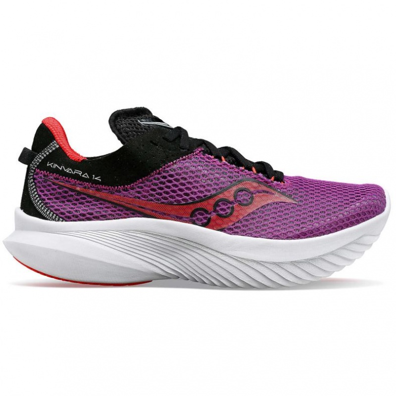 Buty do Biegania Saucony Kinvara 14 Damskie Fioletowe | PL-MEHSA