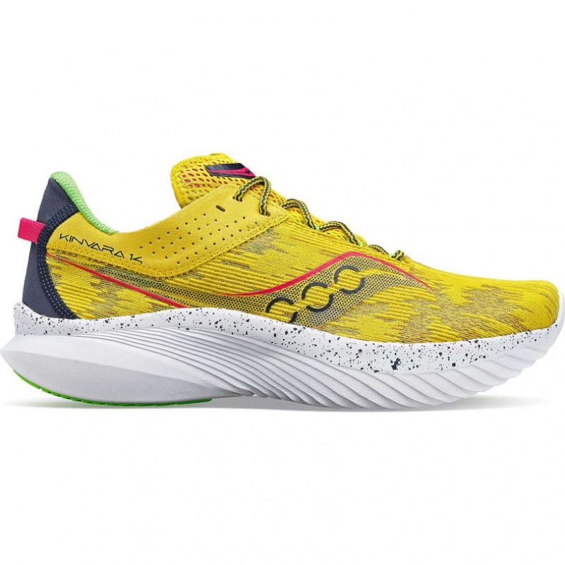 Buty do Biegania Saucony Kinvara 14 Męskie Żółte | PL-FHOGR