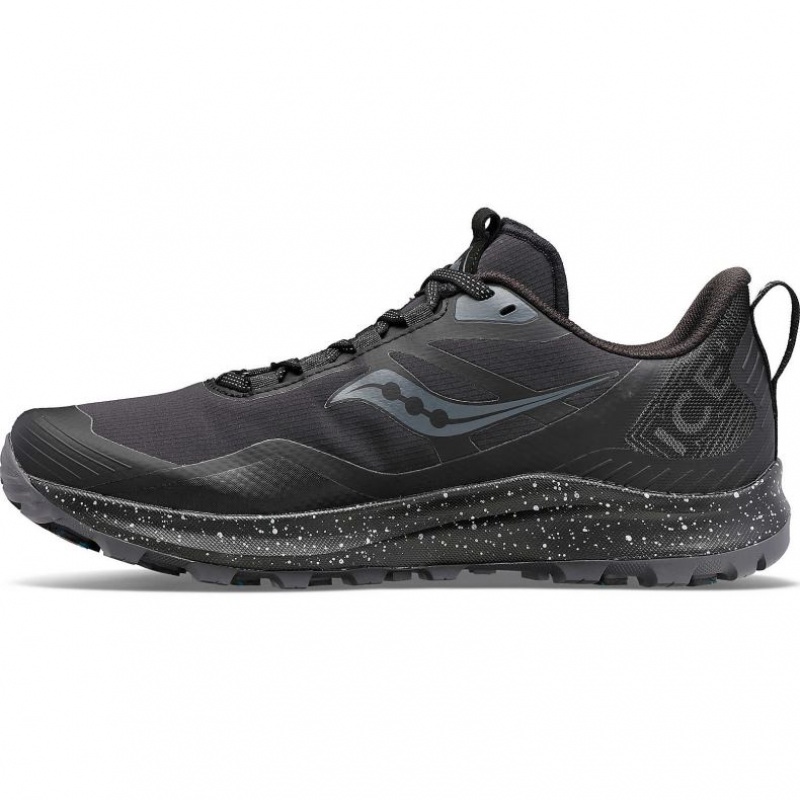 Buty do Biegania Saucony Peregrine ICE+ 3 Męskie Czarne | PL-CHRPJ