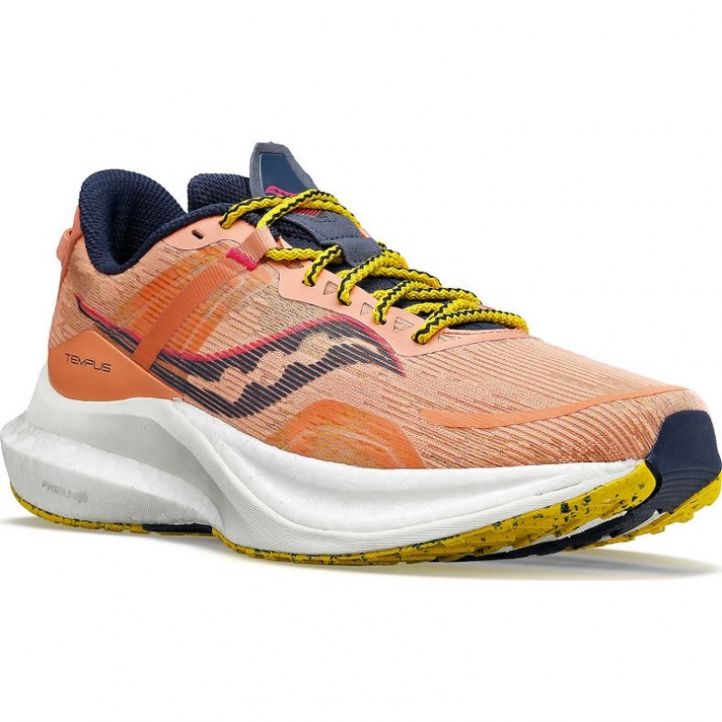 Buty do Biegania Saucony Tempus Damskie Pomarańczowe | PL-NEHSF