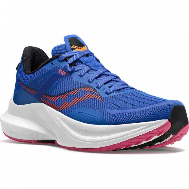 Buty do Biegania Saucony Tempus Damskie Niebieskie | POLSKA-FPOEN