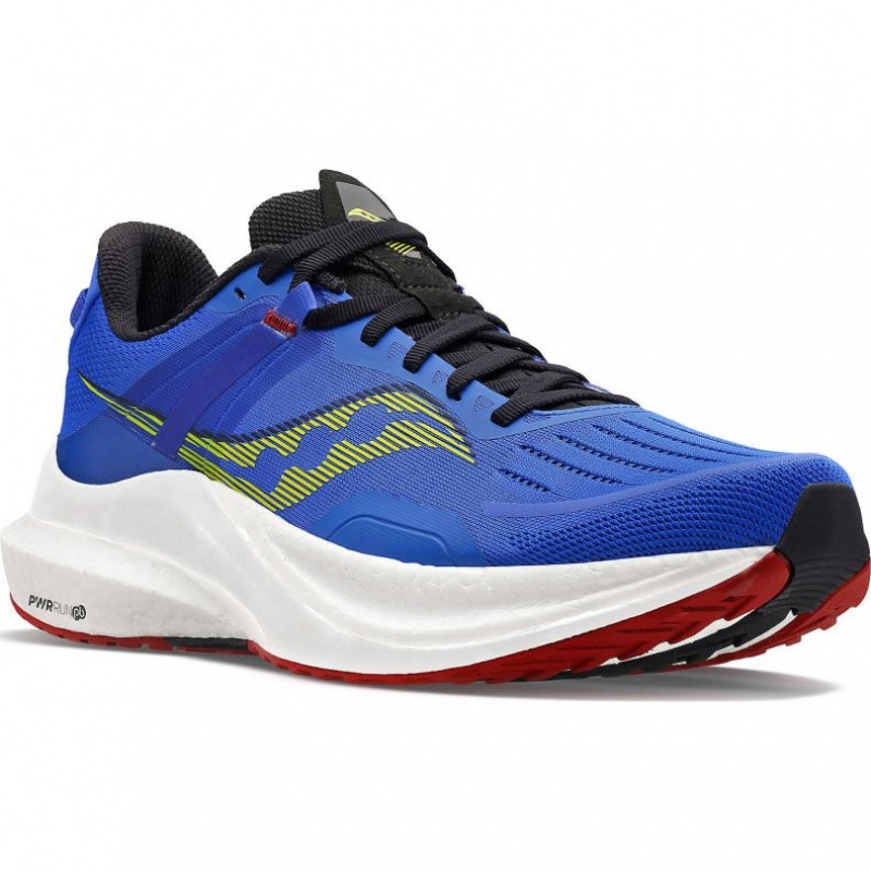 Buty do Biegania Saucony Tempus Męskie Niebieskie | PL-VTPBA