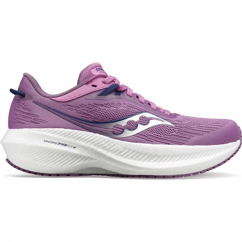 Buty do Biegania Saucony Triumph 21 Damskie Fioletowe | PL-AQWVX