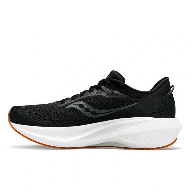 Buty do Biegania Saucony Triumph 21 Męskie Czarne | POLSKA-XBTLY