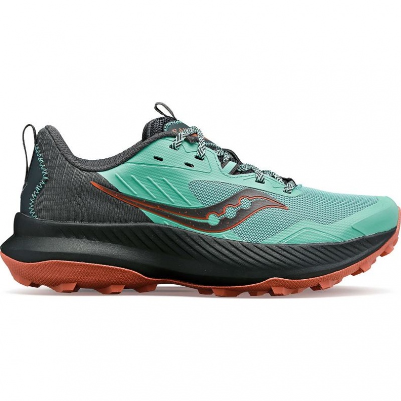 Buty do Biegania w Terenie Saucony Blaze TR Damskie Turkusowe | PL-UOWSD