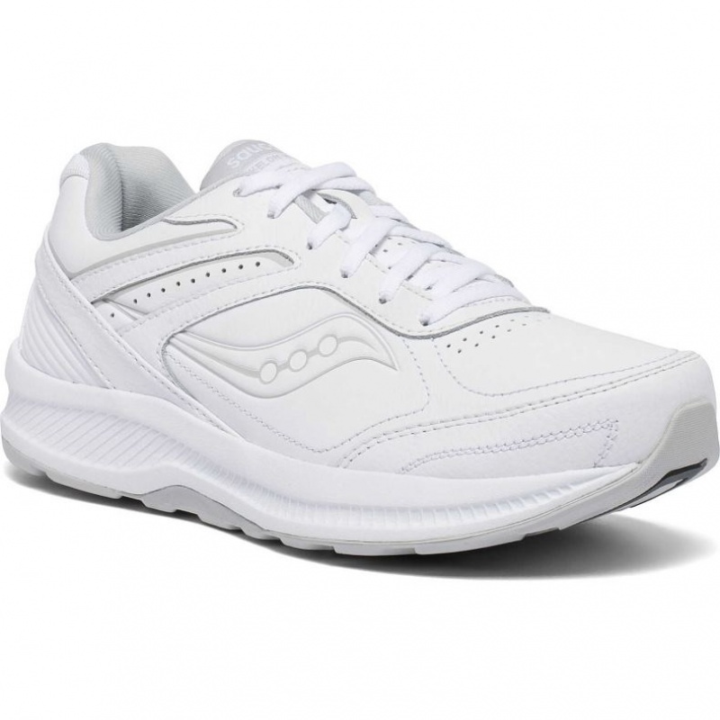 Buty do Chodzenia Saucony Echelon Walker 3 Damskie Białe | PL-GHBTD