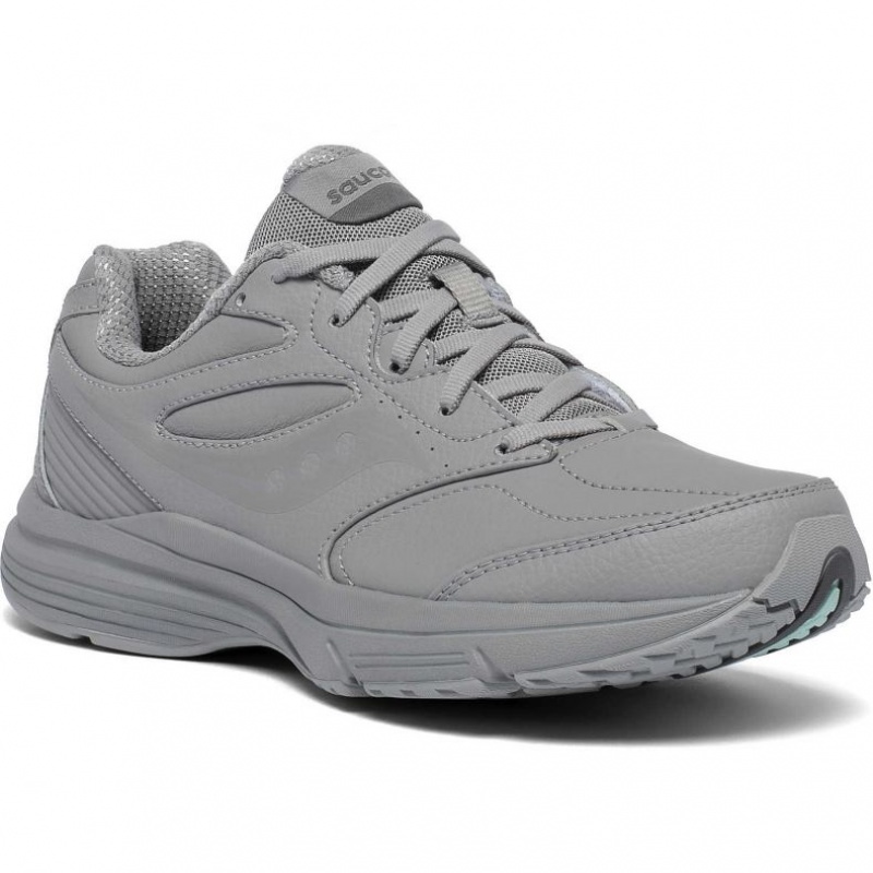 Buty do Chodzenia Saucony Integrity Walker 3 Damskie Szare | POLSKA-IOJZT