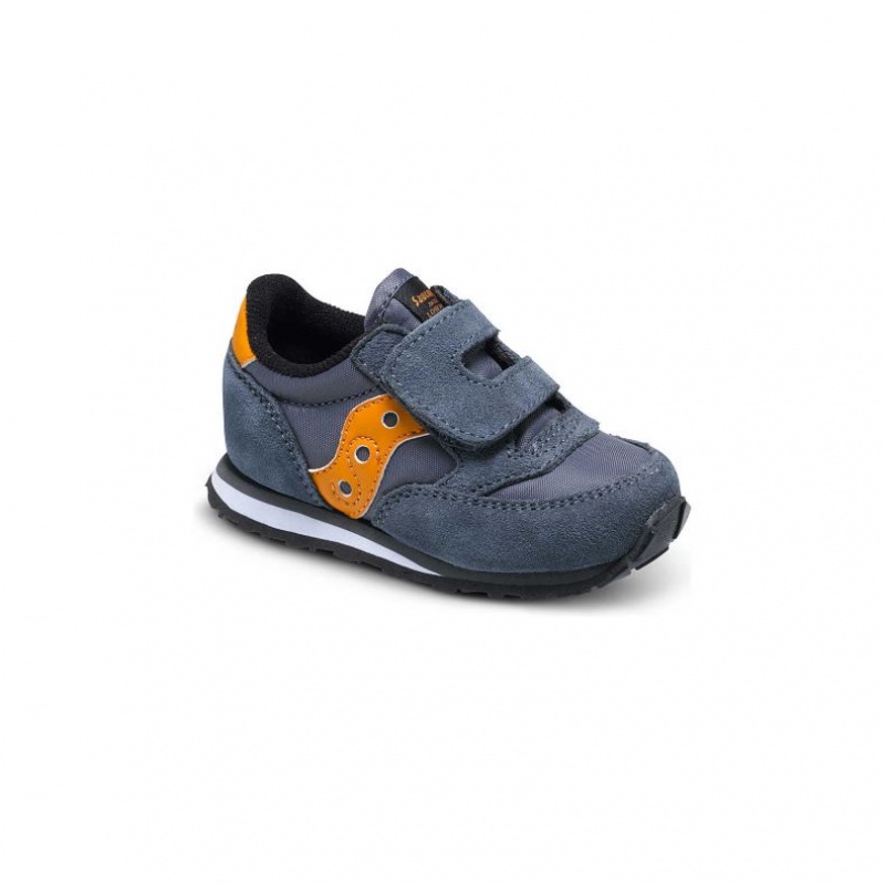 Trampki Saucony Baby Jazz Hook & Loop Małe Dziecko Szare | POLSKA-YJXLD