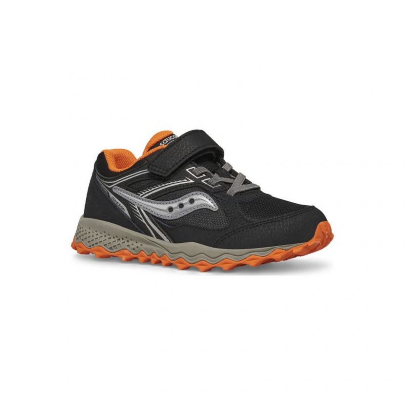 Trampki Saucony Cohesion TR14 A/C Duże Dziecko Czarne | PL-IVJXL