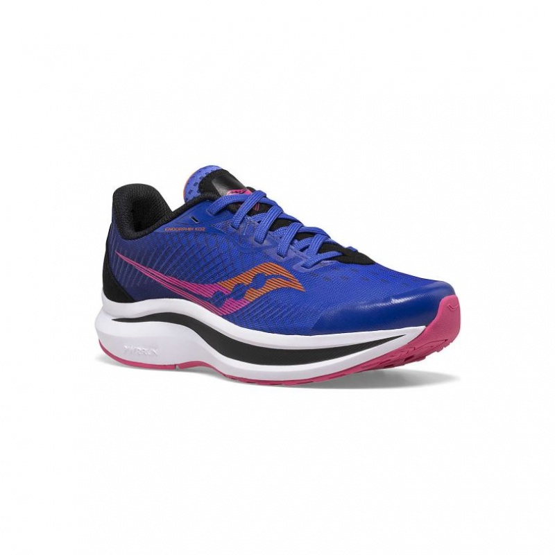 Trampki Saucony Endorphin KDZ Duże Dziecko Niebieskie | PL-QJBPI