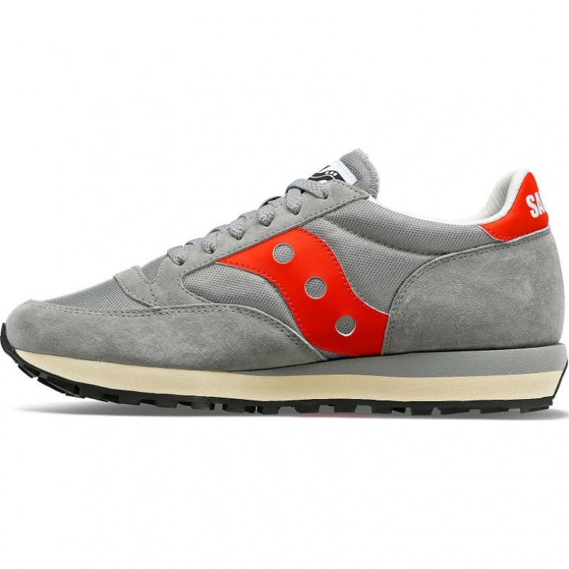 Trampki Saucony Jazz 81 Męskie Szare Czerwone | PL-VWXUO