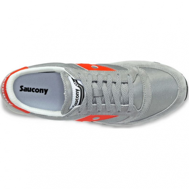 Trampki Saucony Jazz 81 Męskie Szare Czerwone | PL-VWXUO