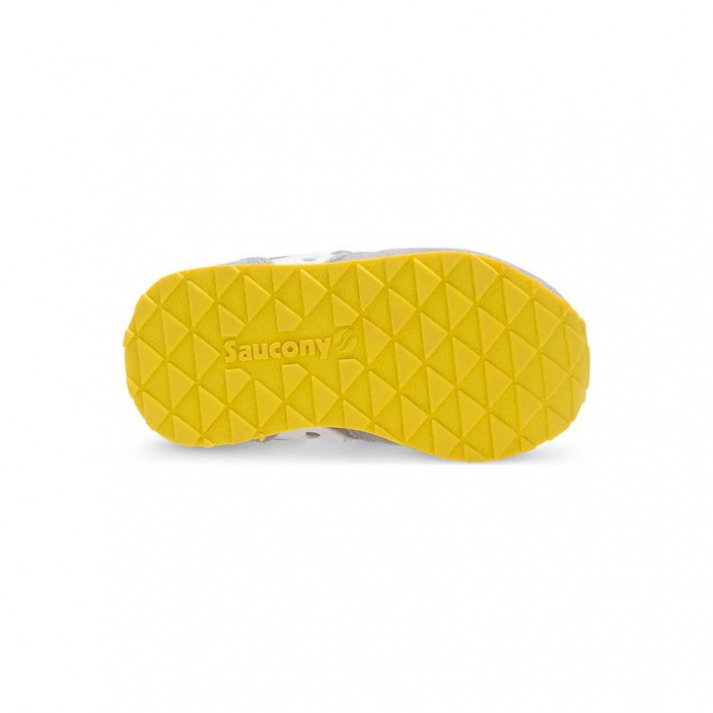 Trampki Saucony Jazz Hook & Loop Duże Dziecko Szare | POLSKA-YHXWD