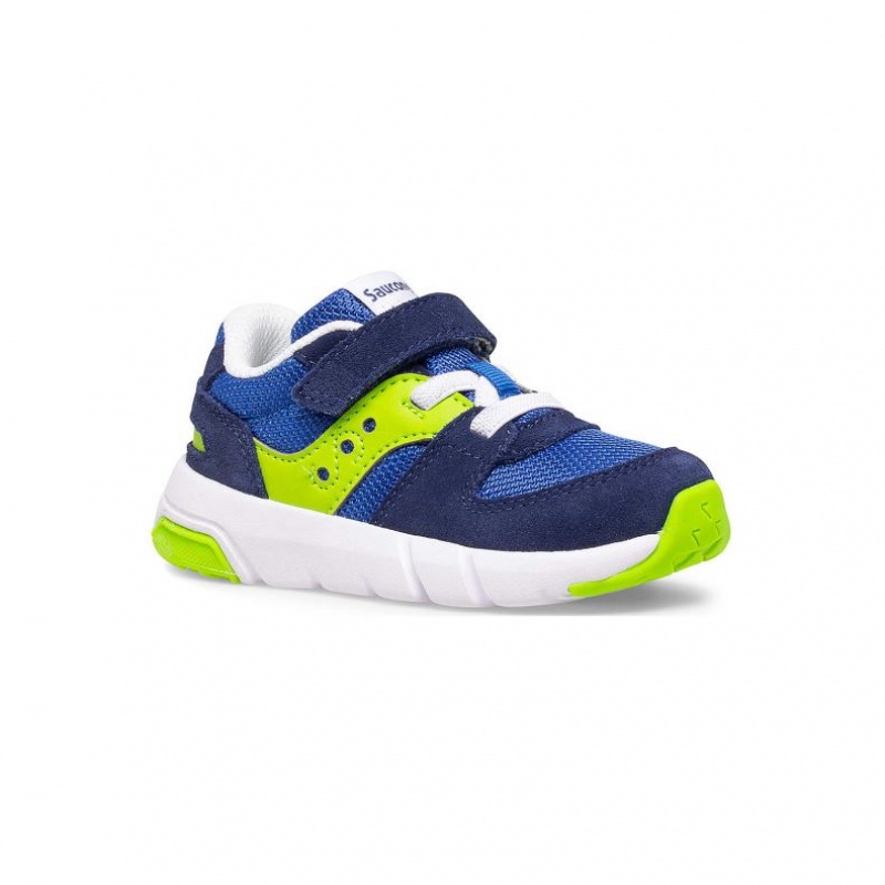 Trampki Saucony Jazz Lite 2.0 Małe Dziecko Niebieskie Zielone | PL-PQXZG