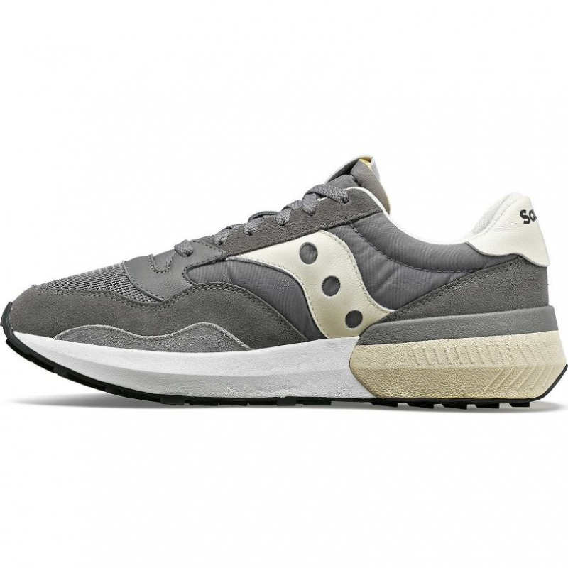 Trampki Saucony Jazz NXT Damskie Szare Kremowe | POLSKA-FNQJI