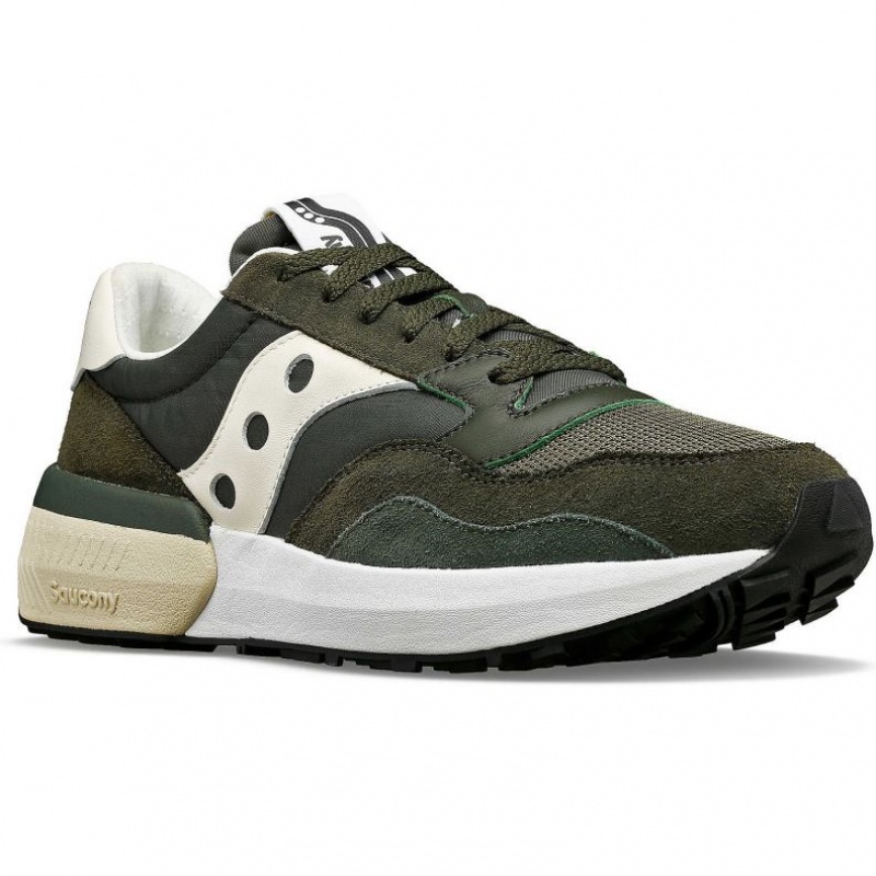 Trampki Saucony Jazz NXT Damskie Zielone Kremowe | PL-JVIAN